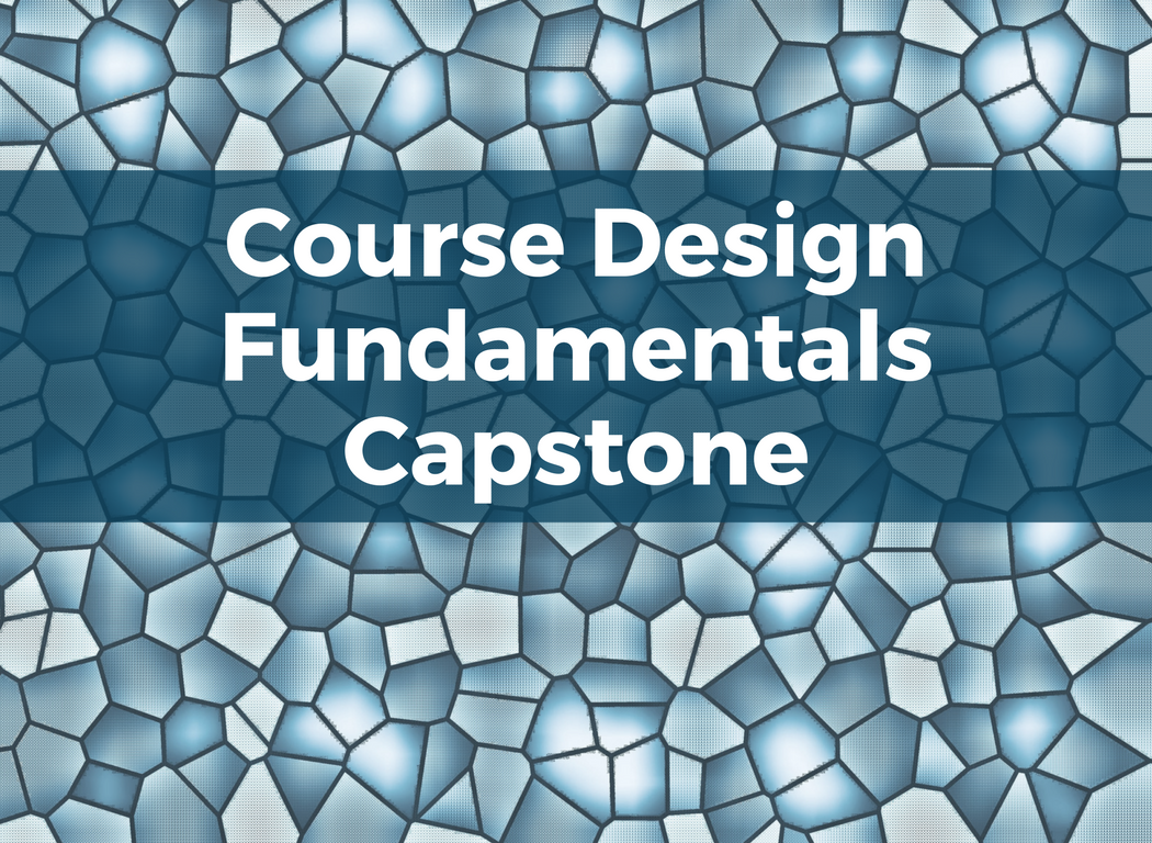 Course Image: Course Design Fundamentals Capstone