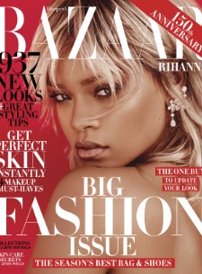 Rihanna Takes Flight on the March Harper's Bazaar
