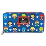 DC Zip Around Wallet by Loungefly - Justice League Chibi Cuties