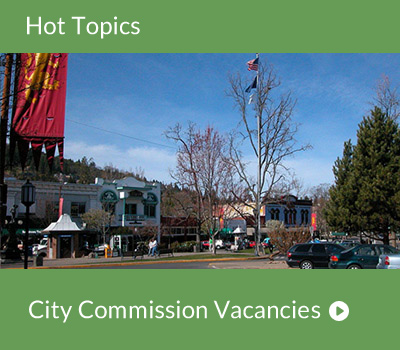 Hot Topic - City Commission Vacancies